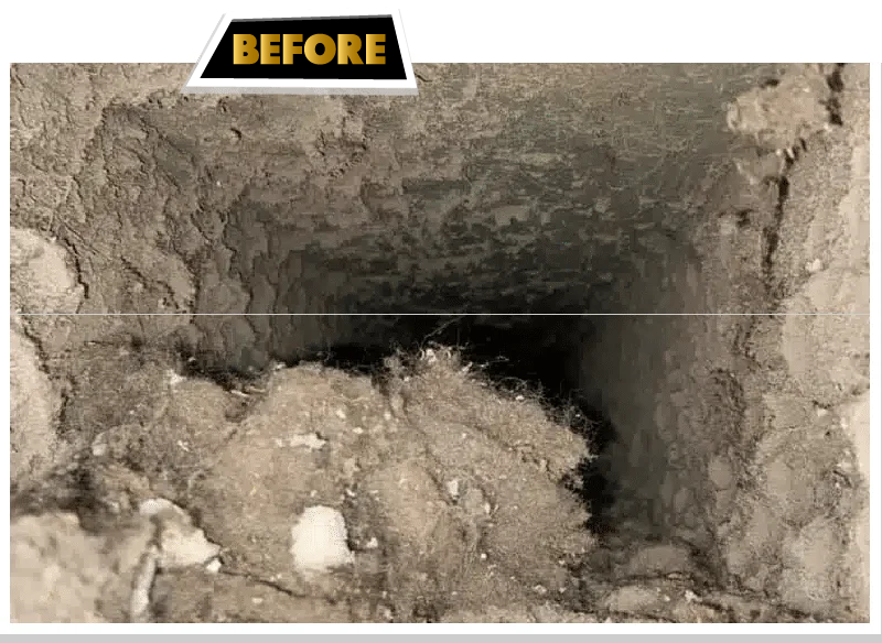 Duct Before